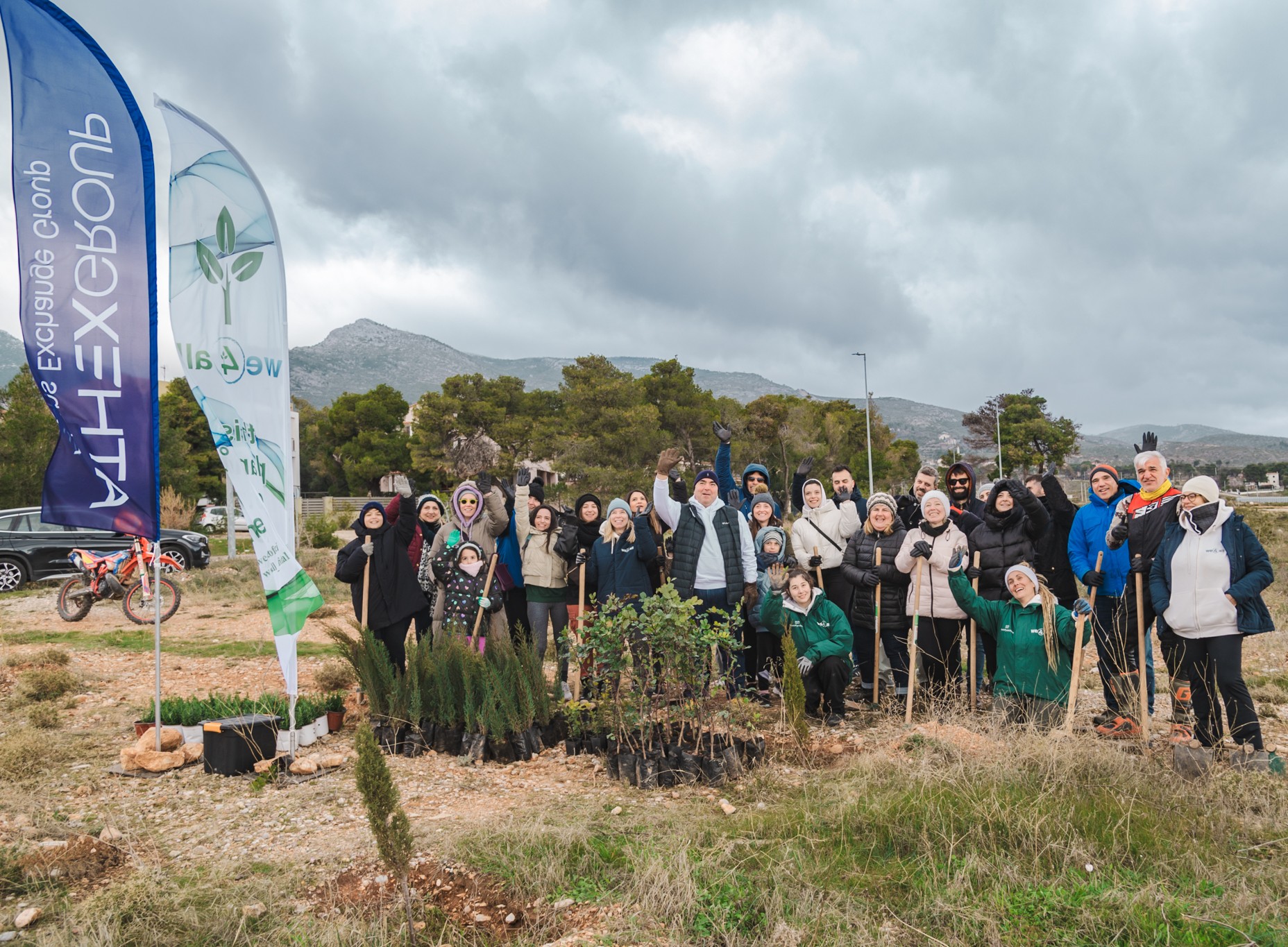 ATHEX tree planting