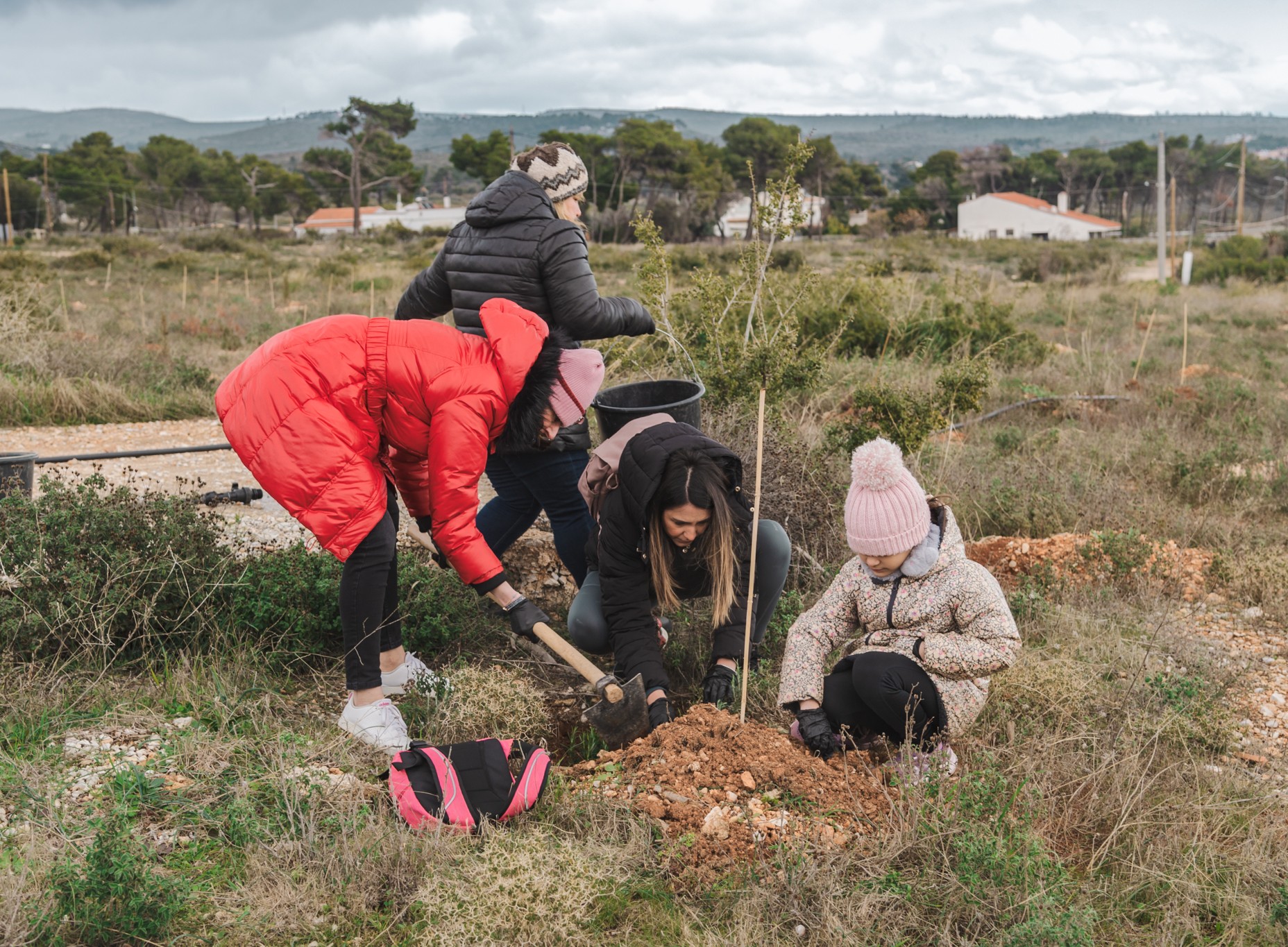 ATHEX tree planting 